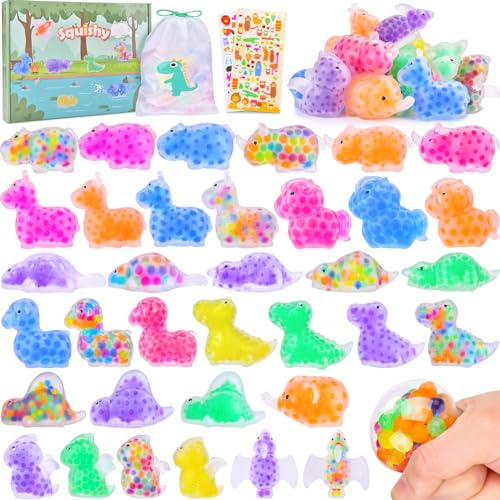 Squishy 48Stück Geschenke Kindergeburtstag Squeeze Spielzeug Squishies Ungiftig Antistressball Klassenzimmer-Preise Stressball für Erwachsene Party Geschenke für Kinder (EU DWSZ-48)