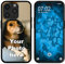 PhoneNatic personalisierte Handyhülle für iPhone 15 Pro Custom Silikon Case in Schwarz zum selbst gestalten mit eigenem Foto Bild Text individuell