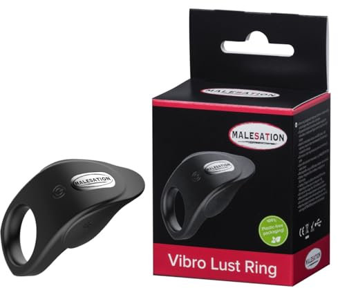 MALESATION Vibro Lust Ring Schwarz