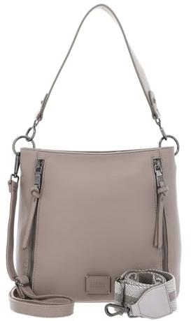 FredsBruder Bestie Midi Beuteltasche Taupe