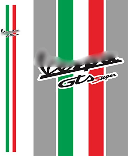 WARFEL Zubehör Wasserdichter Reflektierender Aufkleber Für Vespa GTS300 GTS Super Sprint Primavera 50 125 150 200 250 300 300ie Super Sport