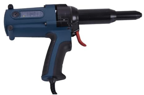 MZZYG Staple Gun TAC500 Electric Nail Gun Electricity Riveter Gun Furniture Staple Gun 400W Suitable For 3.2-5.0MM Blind Rivets For Fixing Material, Decoration, Carpentry(TAC500)