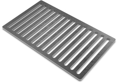 Czaja Ofenrost 30 cm x 18 cm aus massivem Stahl - langlebiger als Gussroste und Bruchsicher - für Öfen und Kamine