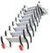 EYPKPL Schmale Dachbodenleiter-Treppe, herunterziehbare Dachbodentreppe, einziehbare Dachbodenleiter, klappbare, an der Wand montierte Dachboden-Loft-Treppe, Dachboden-Treppe