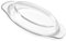 MOLUCKFU Microwave Cover for Food Glass Plate Cover Glass Splatter Guard Lid 20.2CM
