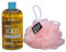 The Golden HoneyComb Sshhh Secret 100% Shower and Bath Gel 500ml With Free Beauty Body Puff(Any Colour)