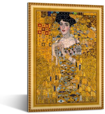 Trefl - Puzzle 500 Teile, Adele Bloch-Bauer I Gustav Klimt, PuzzleFrame