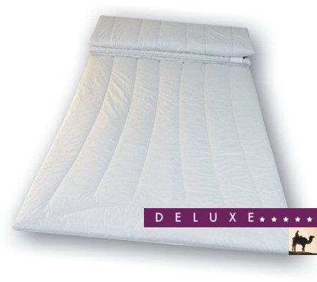 Warme Winterdecke 100% feinstes Kamelhaar (155x200)