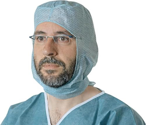 HARTMANN 9924603 Foliodress Cap Comfort Astro OP-Hauben, Aqua, 100 Stück