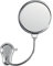 Gedy HO081300100 Hot, Bagno orientabile, Ventosa Cromato, Specchio ingrandimento Magnifying Factor 2X, 2 Anni di Garanzia, Design R&S, Unica