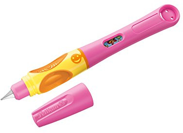 Pelikan 928036 Füllhalter griffix, Pink, für Rechtshänder, mit Drehkappe