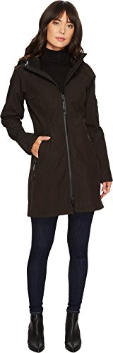 Ilse Jacobsen HORNBÆK | RAIN37 | Langer Outdoor Regen Parka | Wasserdicht, Winddicht, Atmungsaktiv | Black | 36