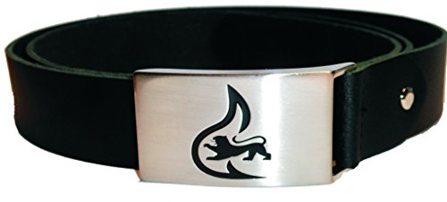 Stauferlöwe-Ledergürtel, Feuerwehr Baden-Württemberg, längenverstellbar feuer1-Edition