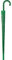 Ombrello automatico salvagoccia 23 pollici custodia scorrevole in plastica colore verde