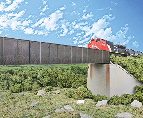 Walthers Spur H0 - Bausatz Brücke eingleisig 90´