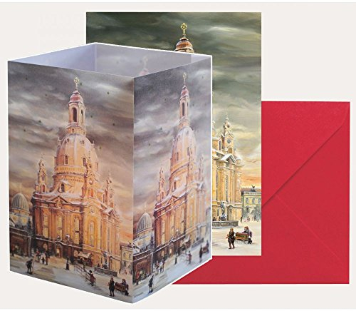 Laternengrüße Dresdner Frauenkirche Neu