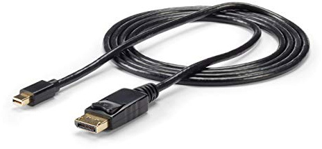 StarTech.com MINI DISPLAYPORT ZU DISPLAYPOR | 4K x 2K UHD, mDP auf DP Monitorkabel, HBR2, MST, Vergoldete Stecker, DP 1.1 kompatibel
