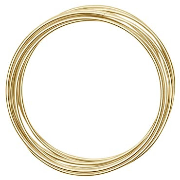 Vaessen Creative Aluminiumdraht, Perlweiß, 3mm x 3m, Aluminium Wire, Basteldraht, Dekodraht, Floristikdraht Aludraht Schmuck 3 mm x 3 Meter | Biegsam Schmuckdraht Perlen, 300 x 3 x 3 cm, 3