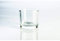 INNA-Glas Grueso portavelas de Cristal John, Transparente, 8cm, Ø 9cm - Vaso de Vidrio - Vasito Decorativo