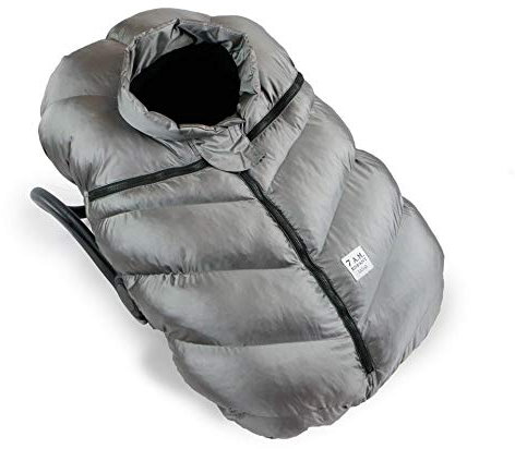 7AM Enfant Kindersitz Überzug Babyschale Babykorb - Cocoon für Babys und Kleinkinder, leichtes, warmes Cover, mit Fleece gefüttert (0-12M)