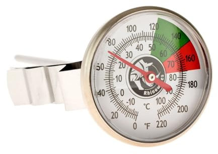 Rhino Milk Frothing Thermometer. Perfect Milk everytime (18cm)
