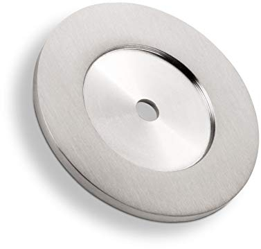 5 x SO-TECH® Unterlegplatte Ø 52 mm echt Edelstahl für Türstopper TOPPER