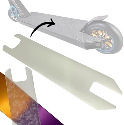F26 Chilli Pro Stunt-Scooter Griptape 5000 Reaper Cole Beast C50 C53 | Tret I Roller I Anti Rutsch Deck I Sand Papier I selbstklebend I (Reaper I 50 I Transparent)