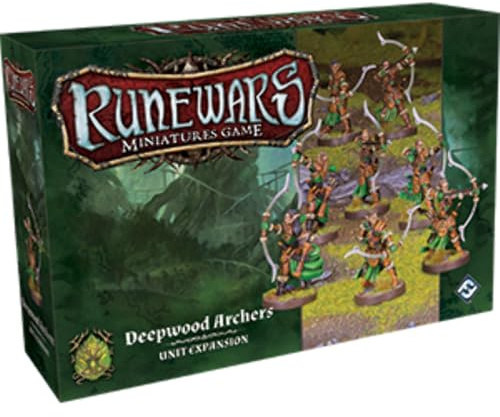 Fantasy Flight Games Deepwood Archers Erweiterungspaket Runewars Miniaturen Spiel