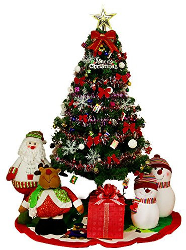 wangxiaoao456 Nuovo Pacchetto Albero di Natale Natale Forniture Hotel 0.9M 1.2M Premium Albero 120Cm Pacchetto Normale