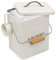 Xbopetda Laundry Pod Container, Washing Powder Storage with Measuring Scoop, Airtight Lid & Handle, Laundry Detergent Powder Storage Tin Box - Perfect for Holding Pods Tablets Capsules Powder-White