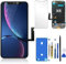 ZOETEC for iPhone XR Screen Replacement 6.1 inch LCD Display 3D Touch Screen Digitizer Assembly with Repair Tools, COF Technology, Compatible with Model A1984, A2105, A2106, A2108