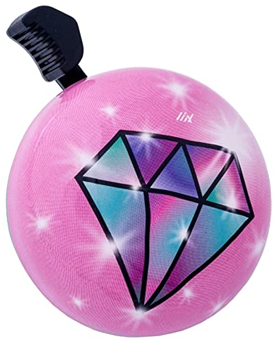 Liix Fahrradklingel Design Bell, Diamond - Pink, db21