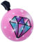Liix Fahrradklingel Design Bell, Diamond - Pink, db21