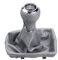 Nonuiny Auto Schalthebelknauf 6-Gang-Auto-Schaltknauf-Gamasche-Boot-Abdeckung PU-Leder-Hebel-Shifter Für A&UDI A4 S4 B8 8K / A5 8T / Q5 8R S-Line Schalthebelkopf