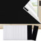 BEHAHAI Portable 150*200CM No Drill Blinds Blackout Material Temporary Stick On Window , Self Adhesive Fasteners for Nursery Bedroom and Travel