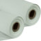 Sensalux Tischdeckenrollen-Set, 2 Stück, stoffähnliches Vlies, Event, Geburtstagsfeier, 1,18m x 25m Weiß