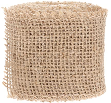 OSALADI Rollen Breites Weihnachtsband Juteband Geschenkbänder Für Curling Band Weihnachten Rotes Sackleinenband Sackleinen-stoffband Blaue Lametta-girlande Handbuch Bandrolle