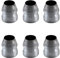 Curqia Concial Handle Wedges Safety Round Splitting Wedges Axe Head Wedge (6pcs, 14mm/0.55 Inch)