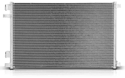 Frankberg Condensador de aire acondicionado compatible con Grand Scénic II JM0/1 2004-2009 Megane II BM0/1 CM0/1 2002-2008 Megane II Kombi KM0/1 2003-2009 Replace# 8200115543