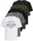 JACK & JONES Herren 5er-Set T-Shirts in verschiedenen Styles, Prints und Farben aus Baumwolle (Big Size Mix 1, 5XL)