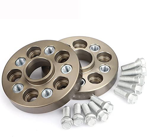GTOSH Spurverbreiterungen Für B-mw X6 F01 F02 F03 F04 F06 F07 F10 F11 F12 2 Stück 25/30/30 mm Radadapter Abstandshalter PCD 5 x 120 Cb = 72,56 mm