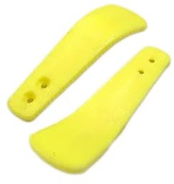 YANHAO [Videospielteile] DIY for PlayStation PS4 - Paddle DIY PS4 Controller Paddles for PS4-Tasten [Ersetzen] (Color : Yellow)