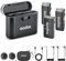 GODOX WEC kit2 Microfono lavalier wireless 2.4G a doppio canale,Durata batteria 8 ore, portata 200 m, cancellazione del rumore con custodia di ricarica per fotocamere, smartphone, PC, TikTok, YouTube
