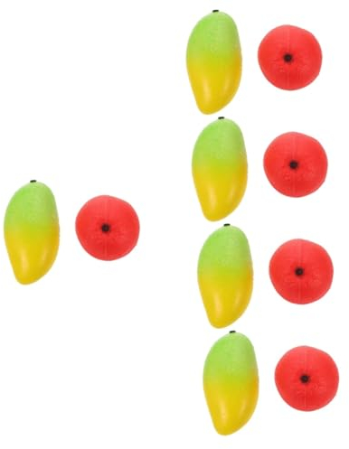 Toyvian 10stücke Frühkindliche Musikalische Obst-percussion Spielzeuge Bunte Mango Und Rasseln Für Hand-augen-koordination Und Interaktive Eltern-kommunikation