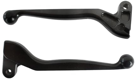 Bremshebel + Kupplungshebel Aluminium schwarz für Simson S50, S51, S70, S53, S83, SR50, SR80