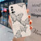 Bonita Funda Compatible con Honor 20/Huawei Nova 5T - Cómoda Case TPU Suave Blanca Dibujos Animales Cover