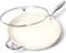 MICHELANGELO 36cm Ceramic Frying Pan, Non Stick Pan with Lid, Healthy, Non-Toxic Coating, Oven & Induction Hob Safe, PFOA-Free