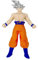 Bizak Monsterflex 64390230 Figurine Goku Ultra Instinc Dragon Ball, Super Extensible et élastique, 25 cm, 12 à Collectionner, pour Adultes, Fans et Enfants à partir de 6 Ans
