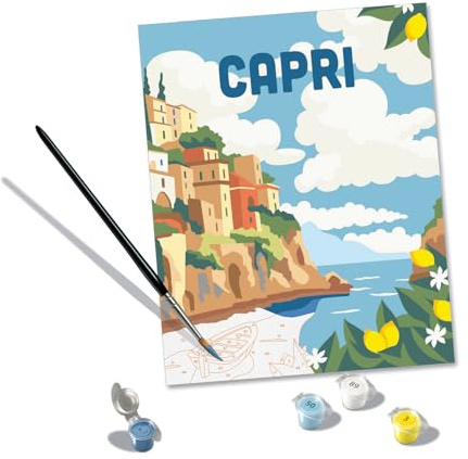 Ravensburger Creart Capri Paint by Numbers Kit for Adults