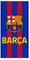 FCB FC Barcelona Strandtuch aus Mikrofaser, Design Lamine Yamal, Pedri und Wappen, 70 x 140 cm (Wappen 01)